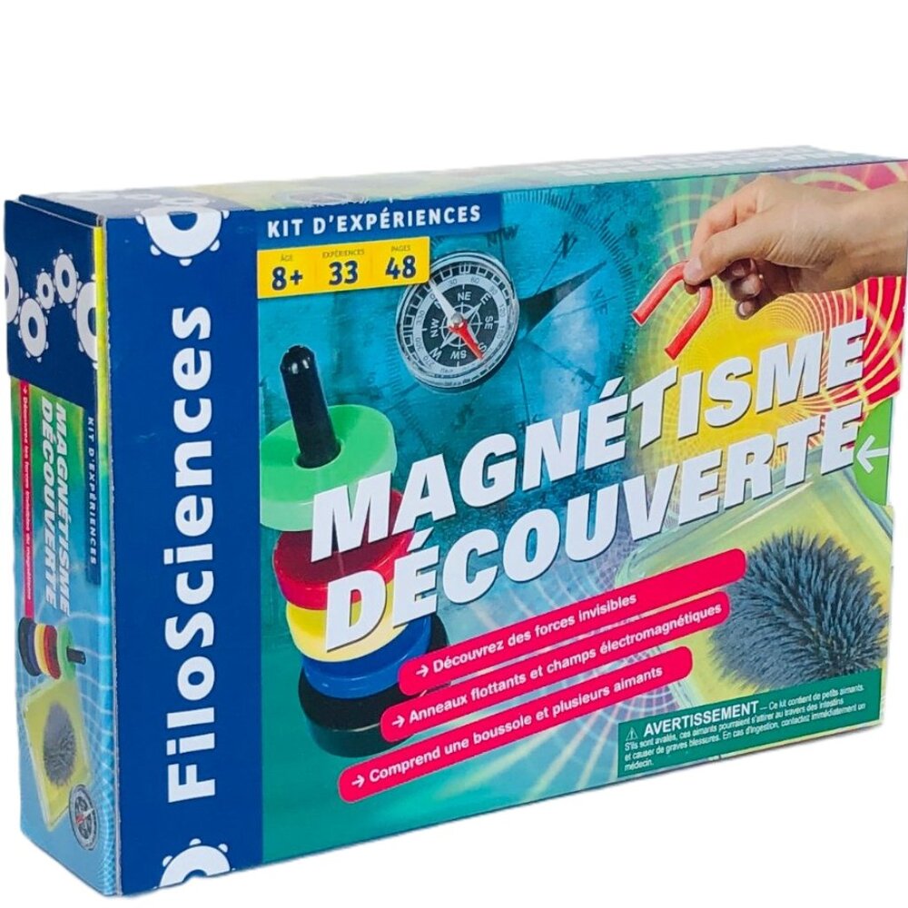 Magnétisme découverte(Magnetic Science) by Filoscience French Version New Sealed